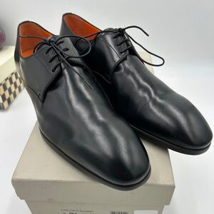 Men’s Santoni, shiny leather dress Oxford size 12 made in Italy